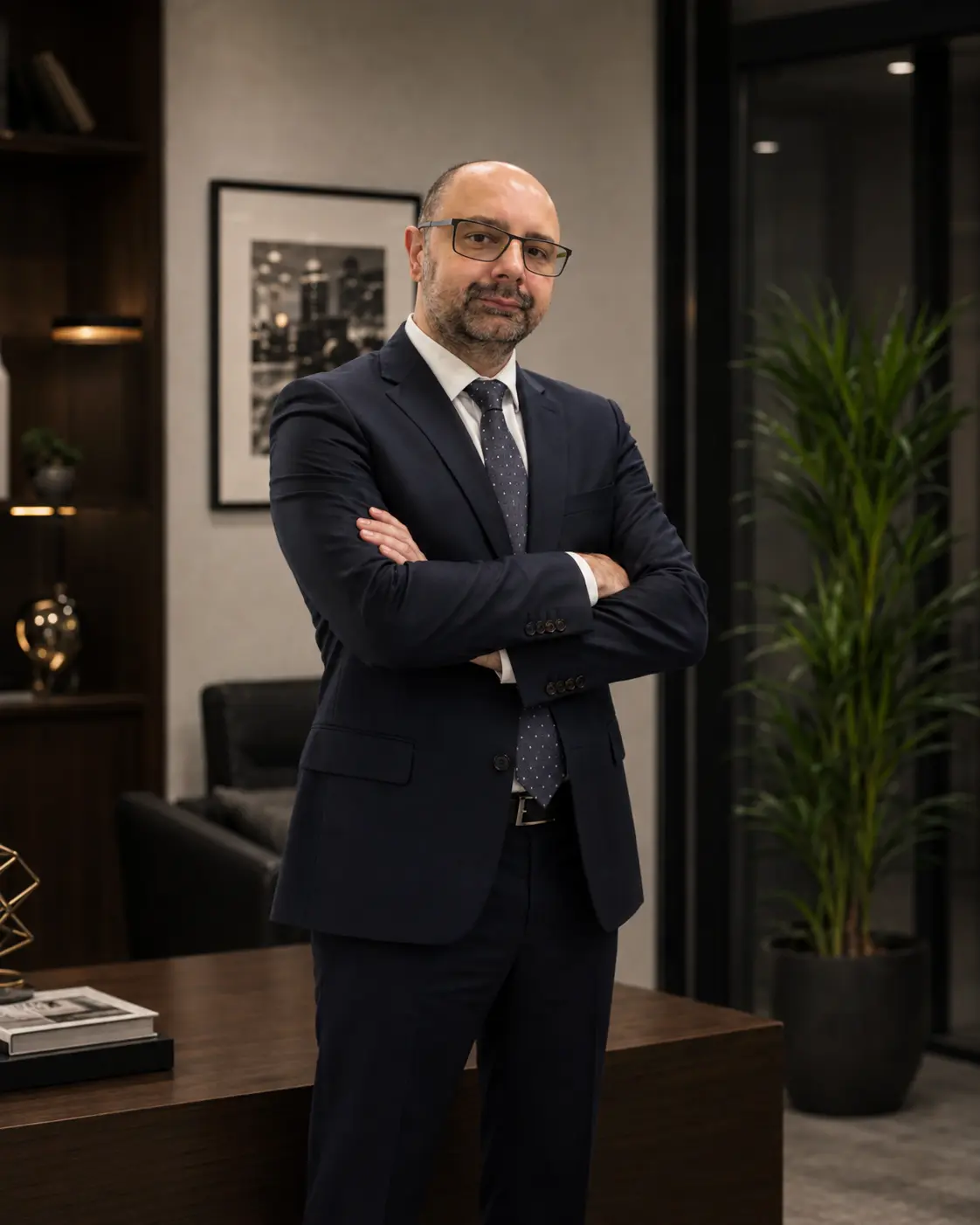 Ritratto di Paolo Mirabella, Web & Digital Marketing Specialist, nel suo studio a Firenze